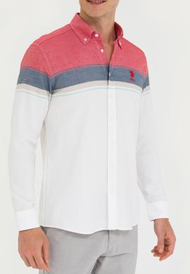 Erkek Beyaz Uzun Kollu Gömlek - 50263129012