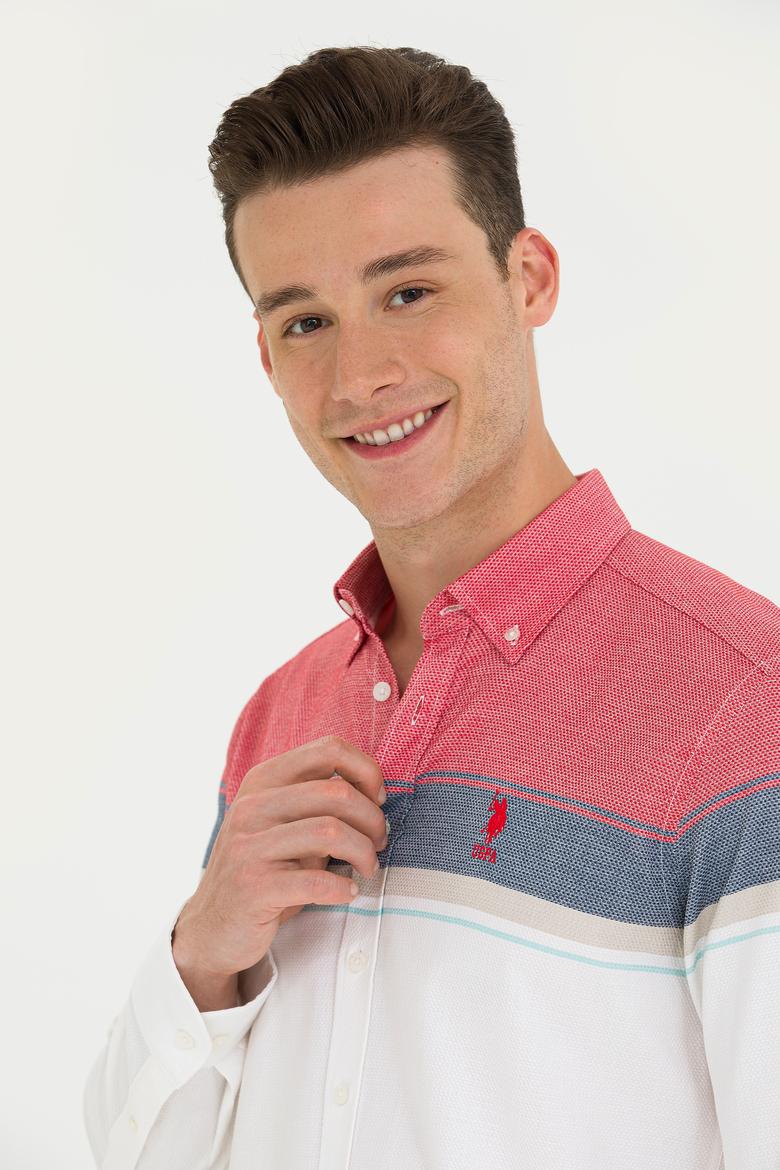 Erkek Beyaz Uzun Kollu Gömlek - 50263129012