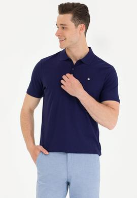 Erkek Lacivert Polo Yaka Tişört - 50263351013