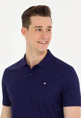 Erkek Lacivert Polo Yaka Tişört - 50263351013