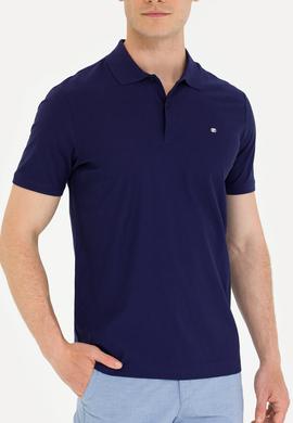 Erkek Lacivert Polo Yaka Tişört - 50263351013
