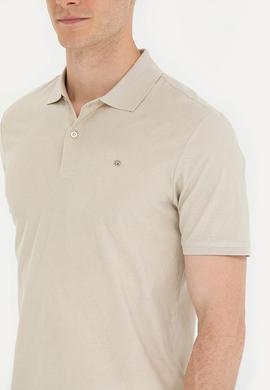 Erkek Taş Polo Yaka Tişört - 50263351023