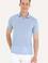 Erkek Mavi Polo Yaka Tişört
