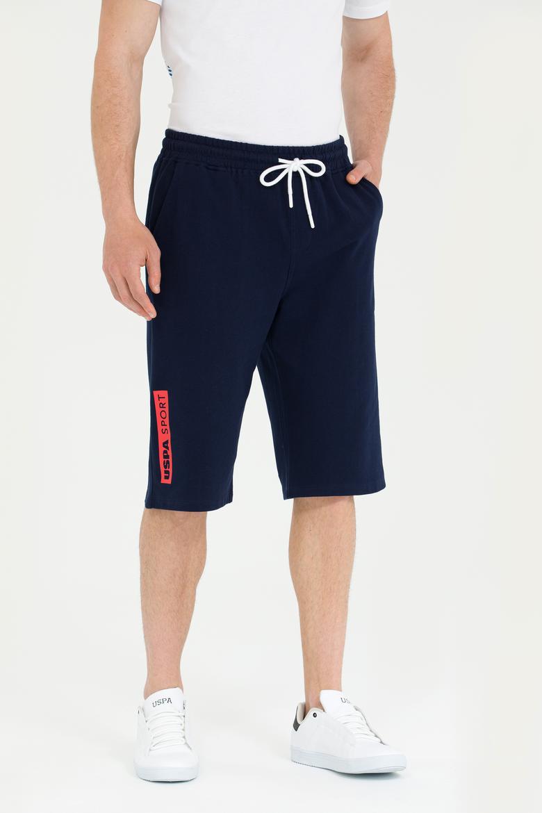 Erkek Lacivert Örme Şort - 50263433051