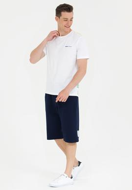 Erkek Lacivert Örme Şort - 50263433051