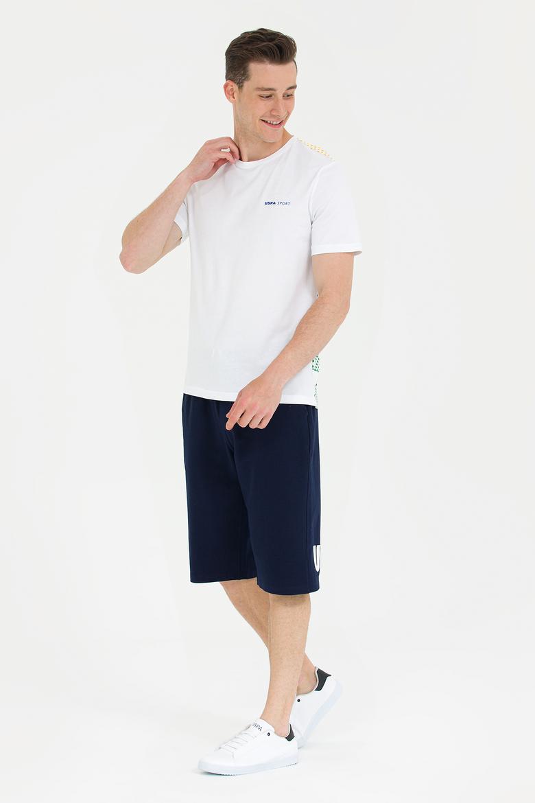 Erkek Lacivert Örme Şort - 50263433051