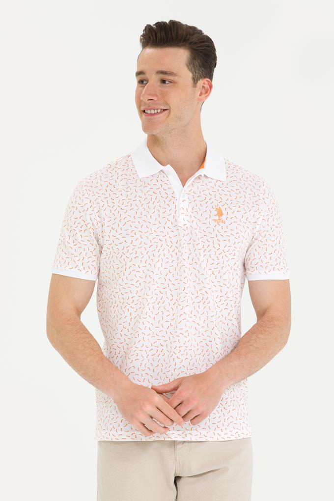 Erkek Turuncu Polo Yaka Tişört