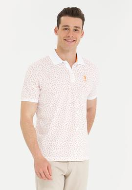 Erkek Turuncu Polo Yaka Tişört - 50263277033