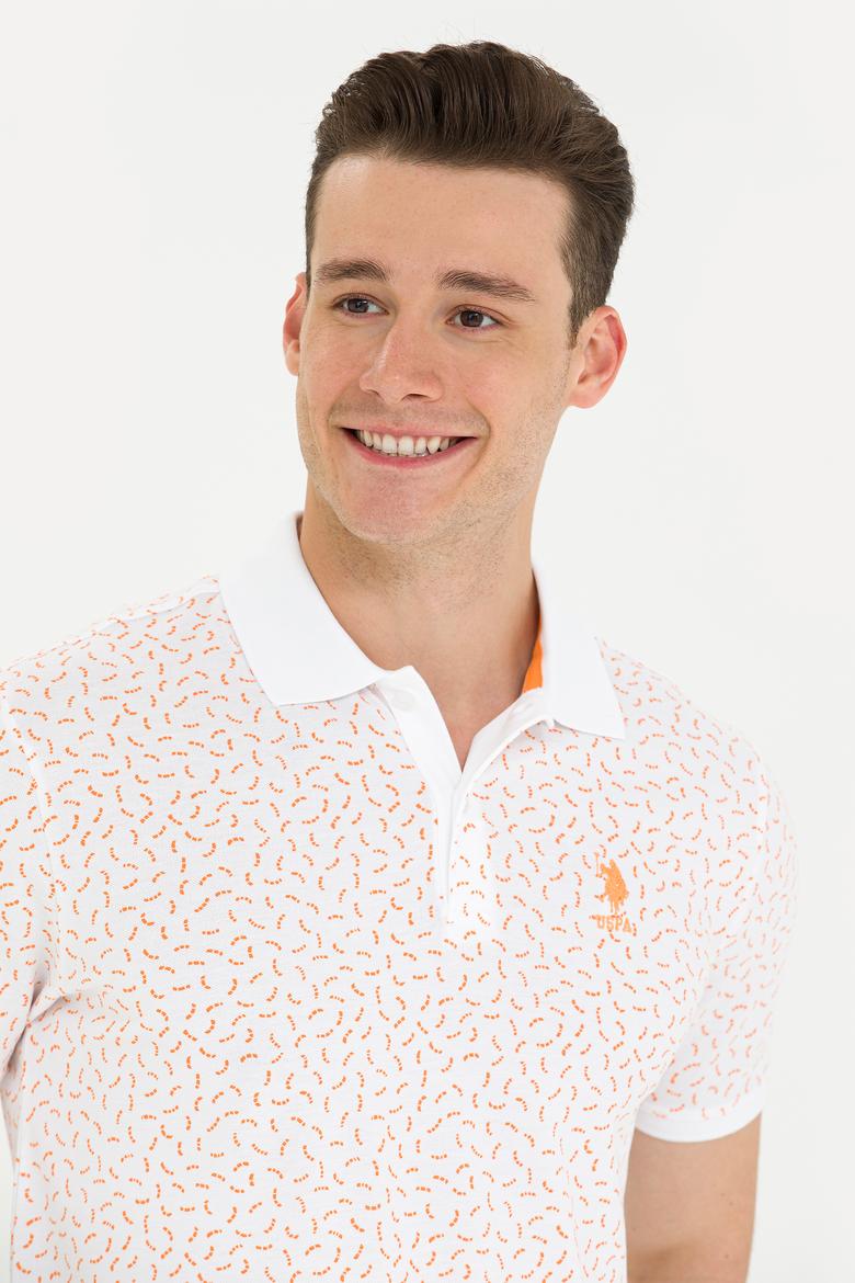 Erkek Turuncu Polo Yaka Tişört - 50263277033