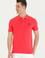 Erkek Kırmızı Basic Polo Yaka Tişört