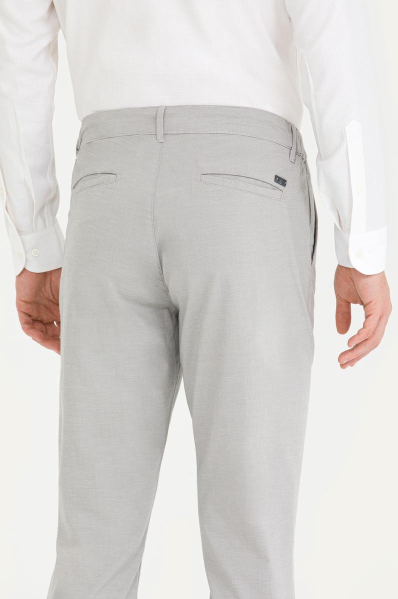 Erkek Carrot Fit Taş Kanvas Pantolon