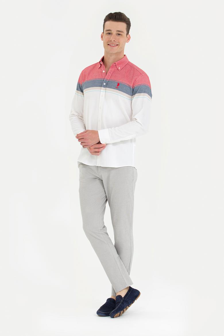 Erkek Taş Kanvas Pantolon