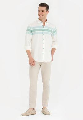 Erkek Taş Kanvas Pantolon - 50263821005