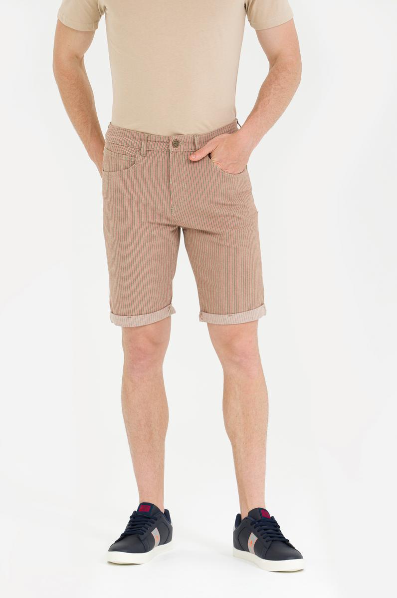 Erkek Yeşil Jean Şort