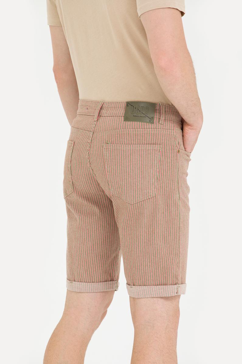 Erkek Yeşil Jean Şort