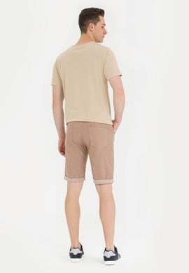 Erkek Yeşil Jean Şort - 50264329005