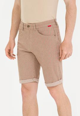 Erkek Yeşil Jean Şort - 50264329005