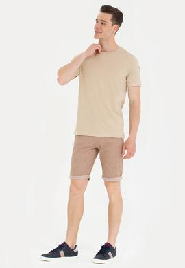 Erkek Yeşil Jean Şort - 50264329005