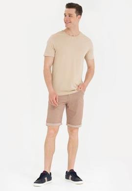 Erkek Yeşil Jean Şort - 50264329005