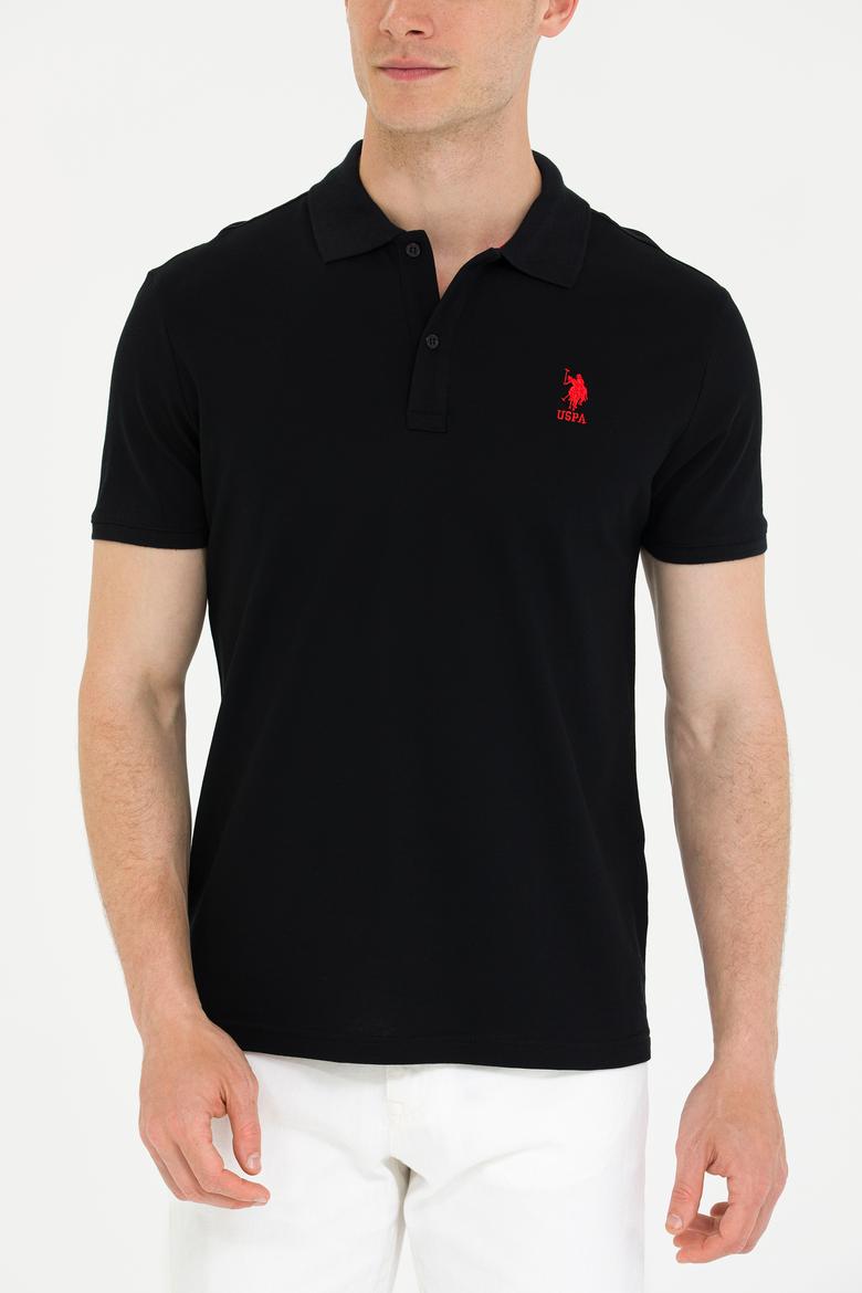 Erkek Siyah Polo Yaka Tişört - 50269835031