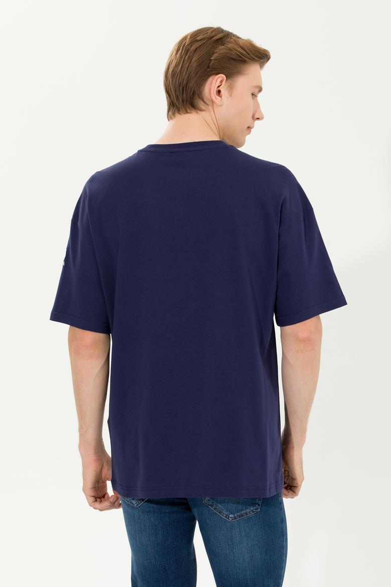 Erkek Lacivert Tişört - 50265229023