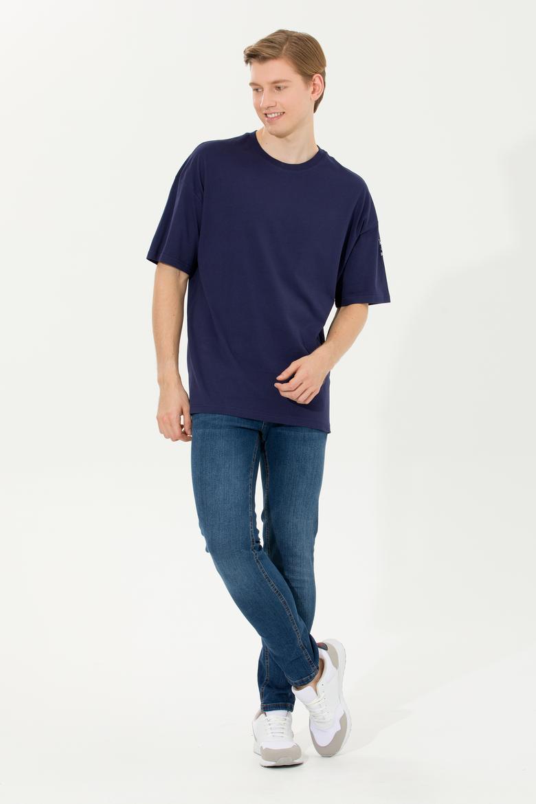 Erkek Lacivert Tişört - 50265229023