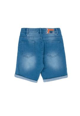 Erkek Çocuk Mavi Jean Şort - 50268859009