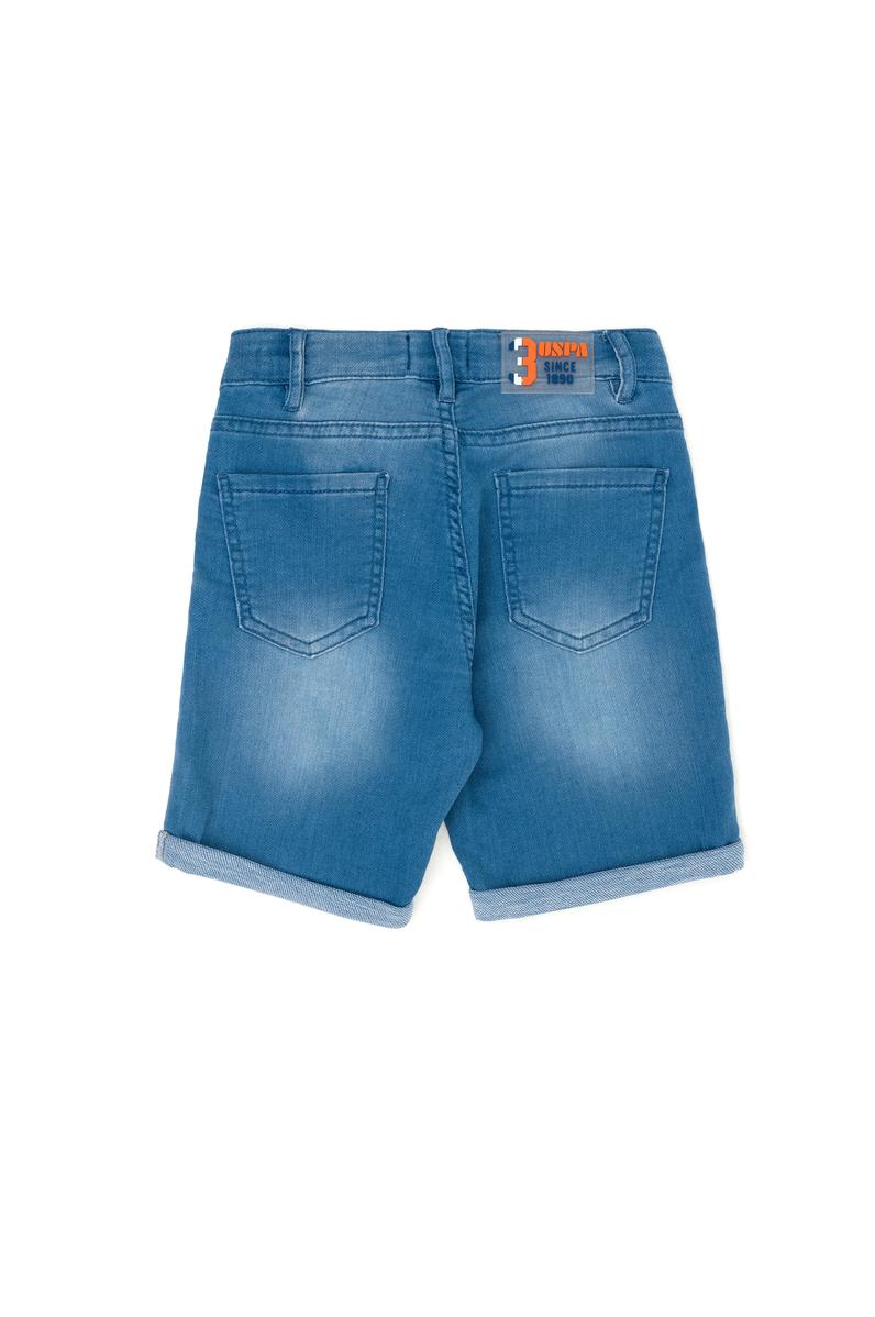 Erkek Çocuk Mavi Jean Şort