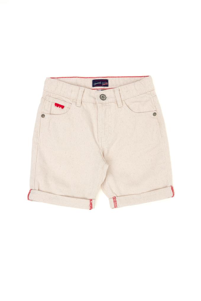 Erkek Çocuk Bej Jean Şort