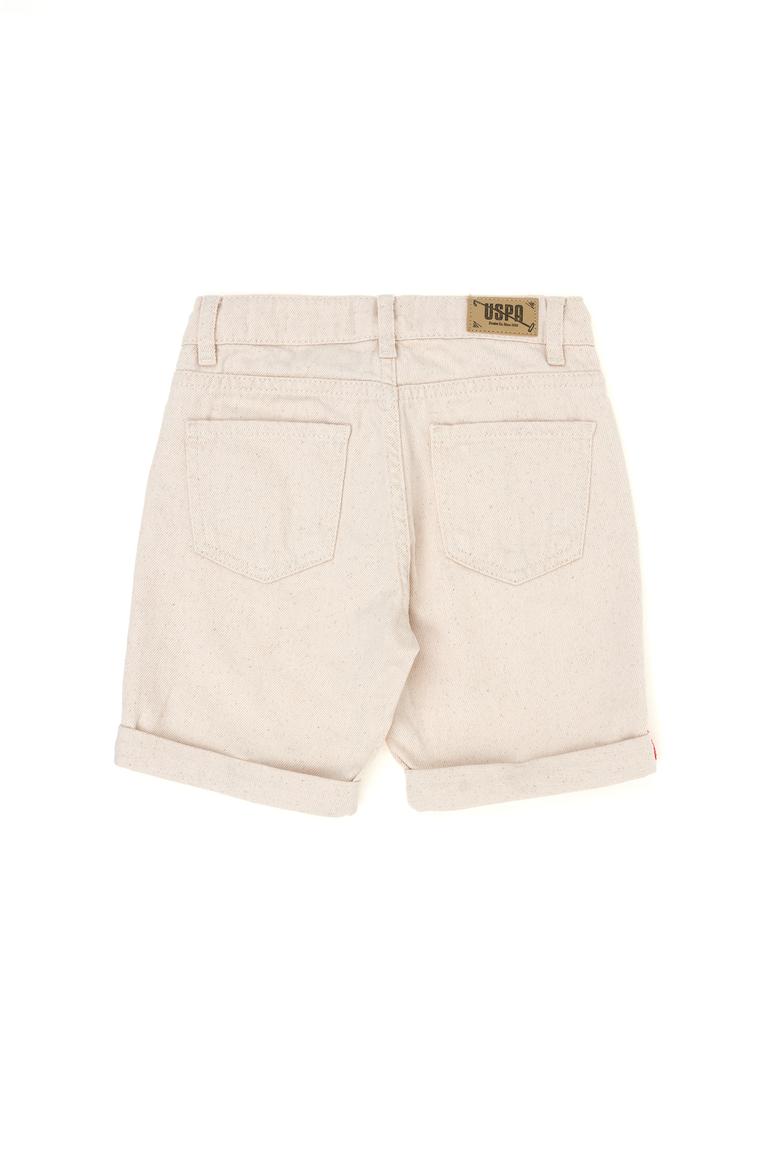 Erkek Çocuk Bej Jean Şort - 50264433021