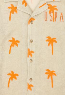 Erkek Çocuk Taş Polo Yaka Gömlek - 50263413052