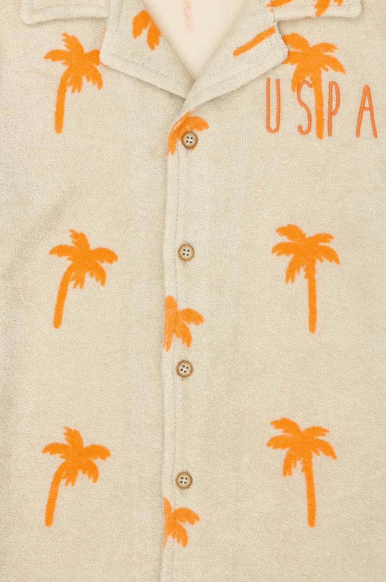 Erkek Çocuk Taş Polo Yaka Gömlek