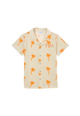 Erkek Çocuk Taş Polo Yaka Gömlek - 50263413052