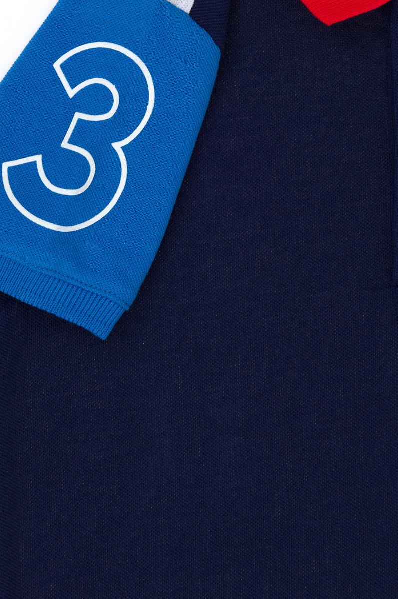 Erkek Çocuk Lacivert Polo Yaka Tişört