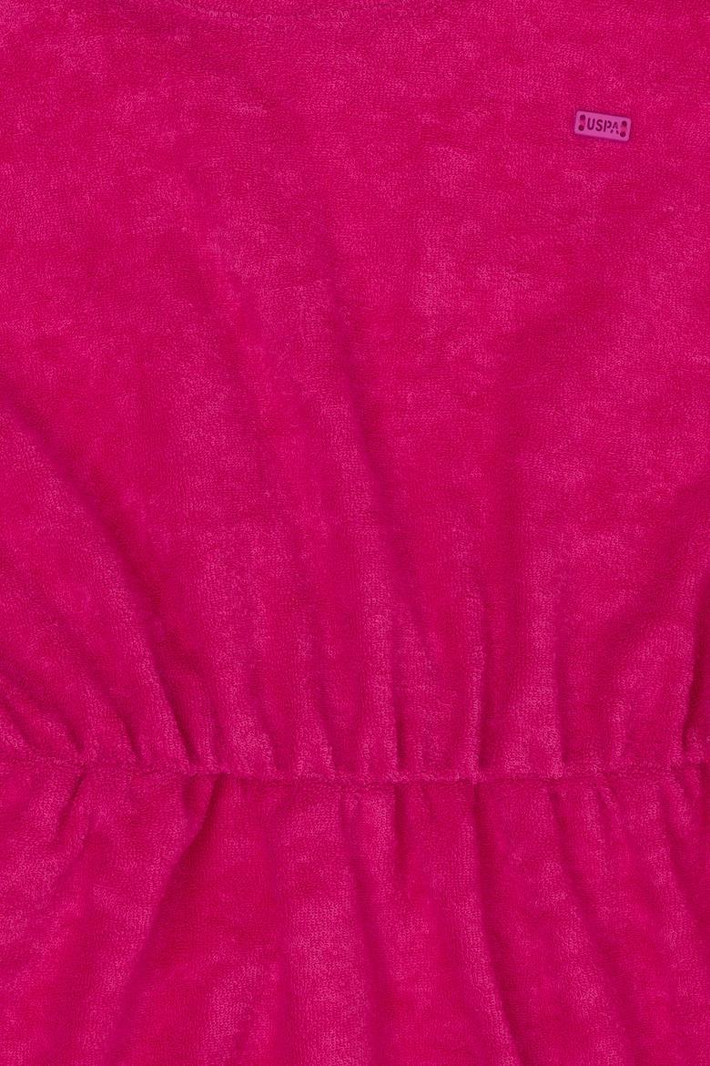 Kız Çocuk Fuşya Örme Elbise - 50263505029