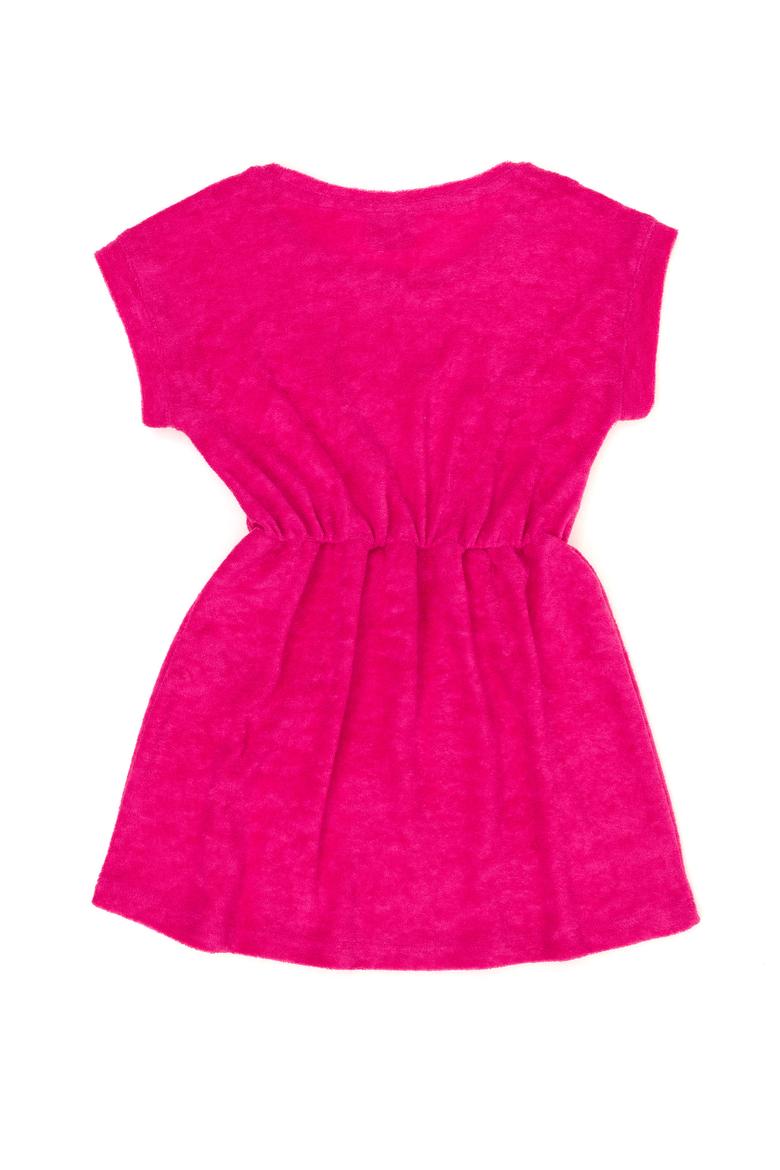 Kız Çocuk Fuşya Örme Elbise - 50263505029