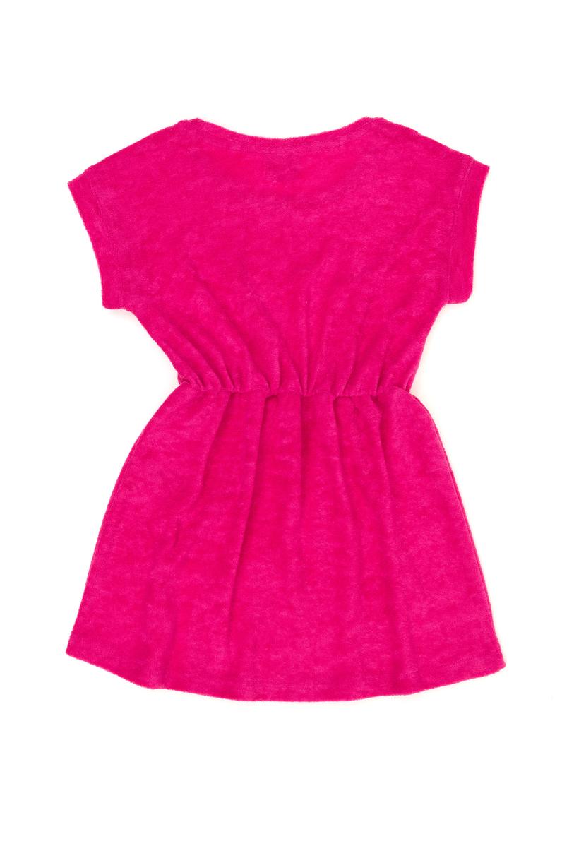 Kız Çocuk Fuşya Örme Elbise