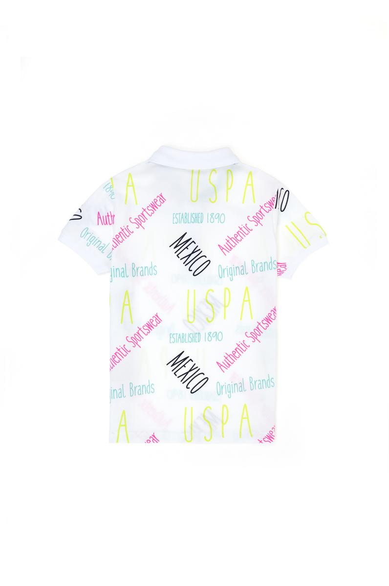 Erkek Çocuk Beyaz Polo Yaka Tişört