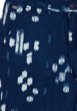 Erkek Çocuk Lacivert Dokuma Şort - 50264316043