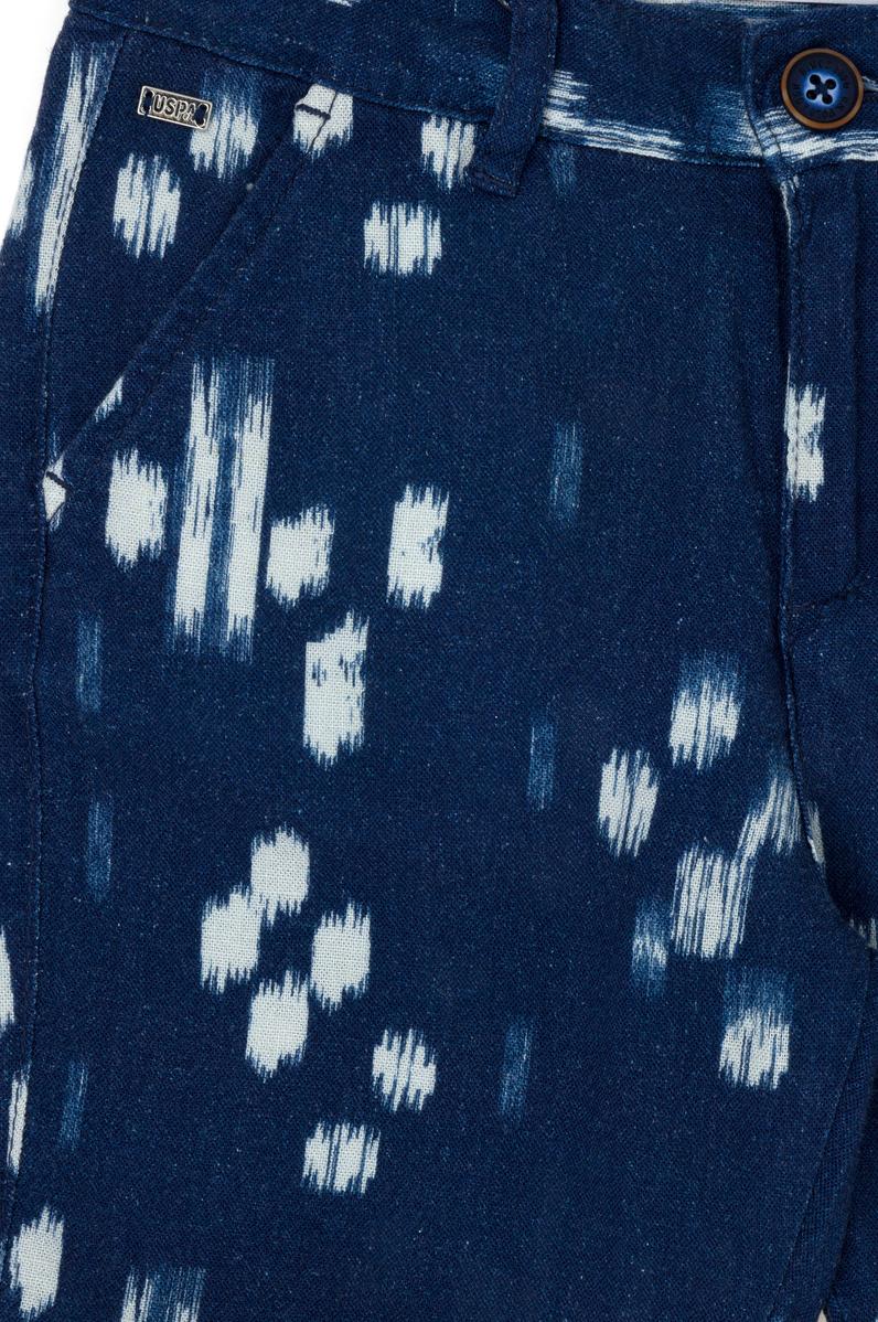 Erkek Çocuk Lacivert Dokuma Şort