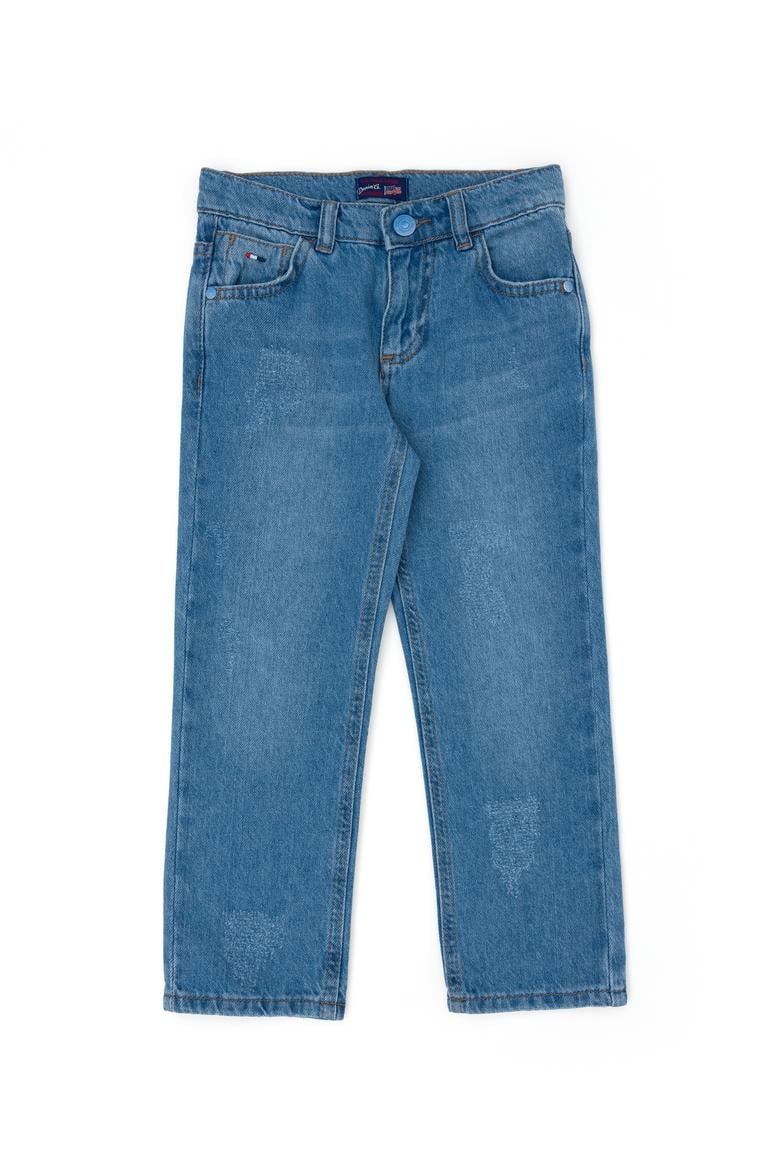 Erkek Çocuk Açık Mavi Jean Pantolon - 50264396006