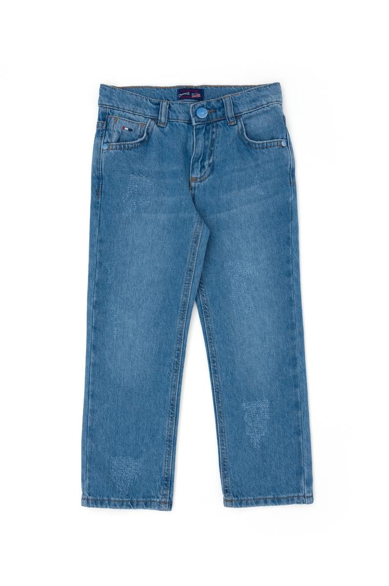 Erkek Çocuk Açık Mavi Jean Pantolon