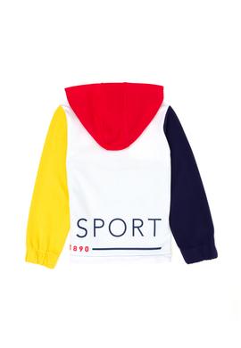 Çocuk Beyaz Kapüşonlu Sweatshirt - 50269040002