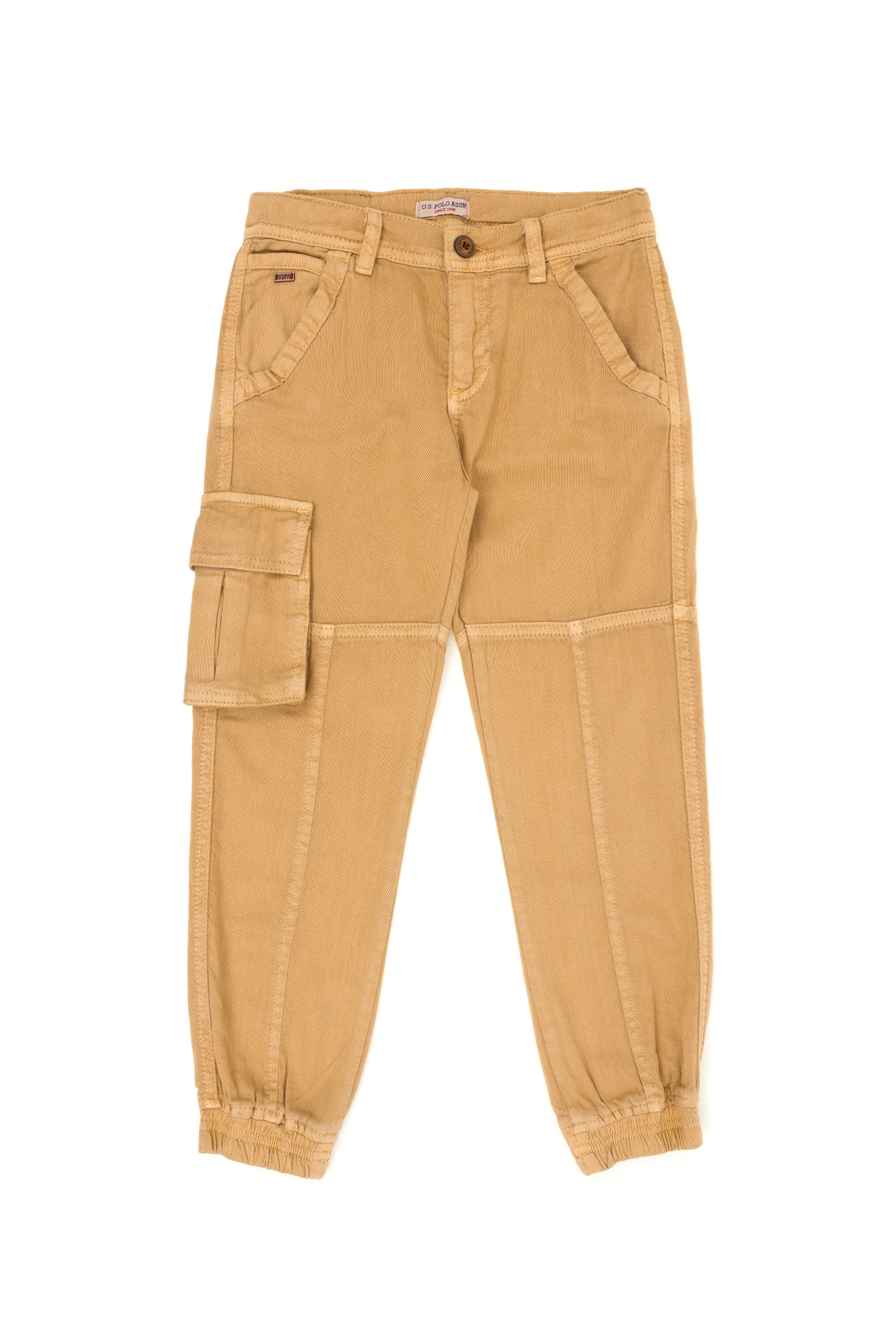 Erkek Çocuk Camel Kanvas Pantolon - Image 2