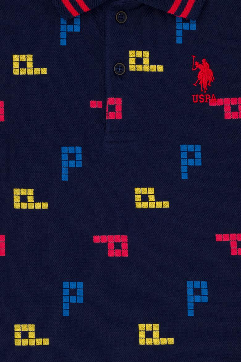 Erkek Çocuk Lacivert Polo Yaka Tişört - 50263527031