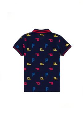 Erkek Çocuk Lacivert Polo Yaka Tişört - 50263527031