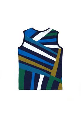 Erkek Çocuk Lacivert Bisiklet Yaka Kolsuz Tişört - 50263574023