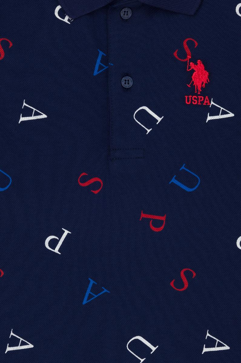 Erkek Çocuk Lacivert Polo Yaka Tişört