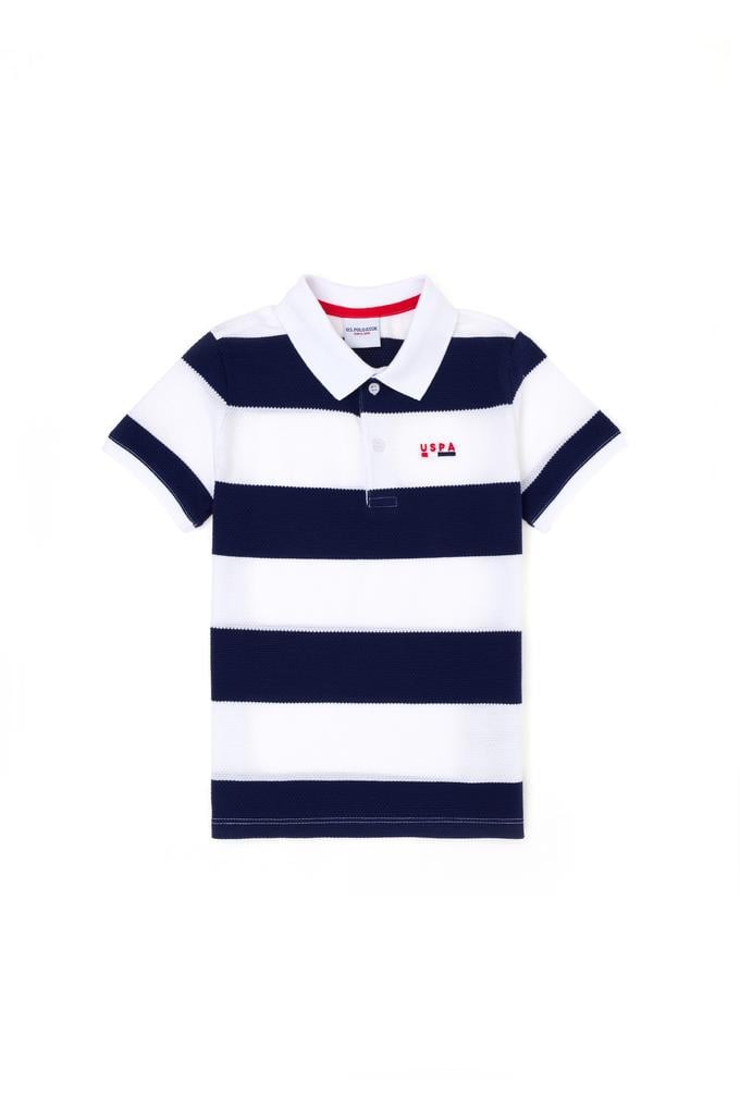 Erkek Çocuk Lacivert Polo Yaka Tişört