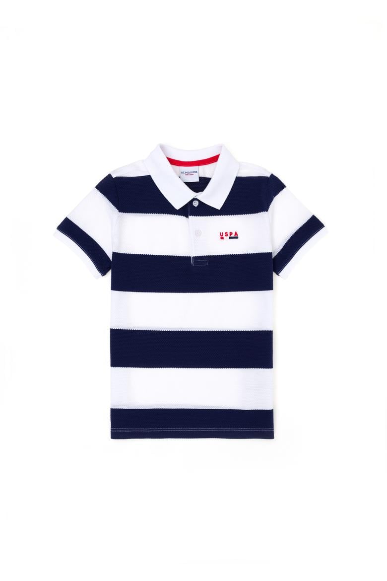 Erkek Çocuk Lacivert Polo Yaka Tişört